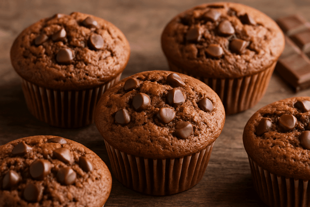 Milk Chocolate Muffins