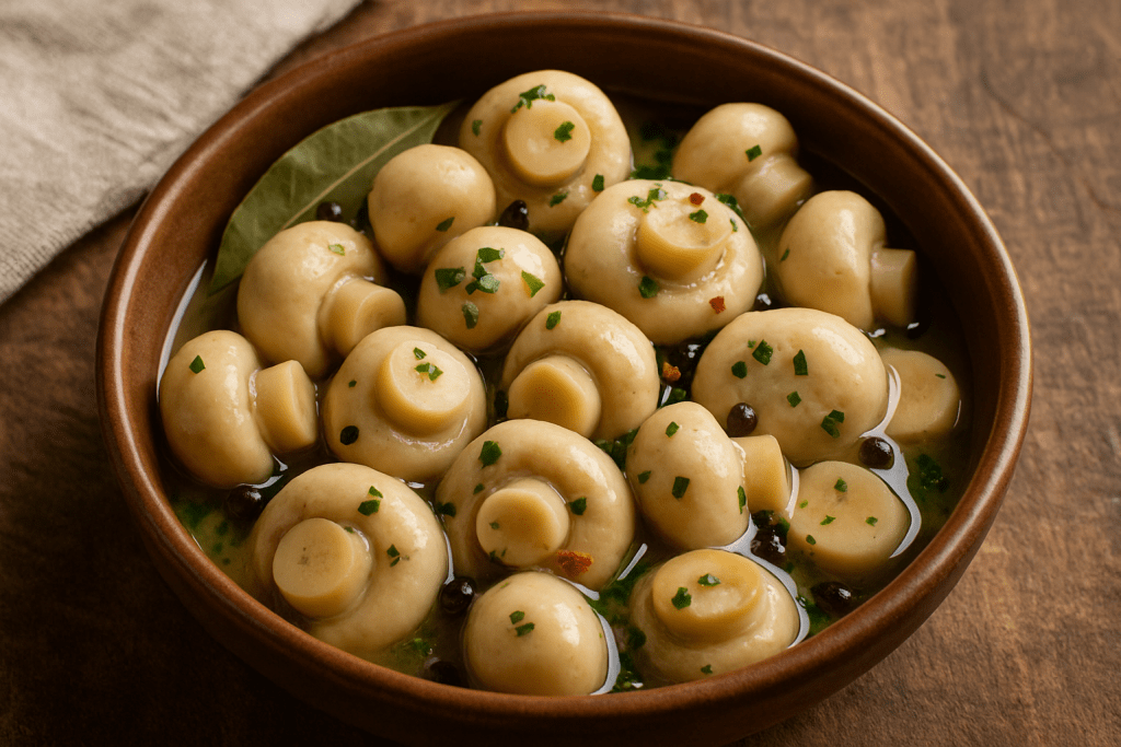 Pickled Mushrooms