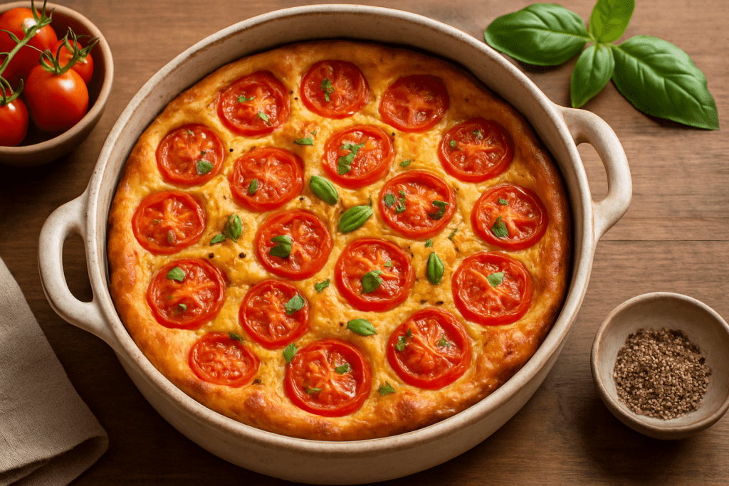 Tomato Clafoutis
